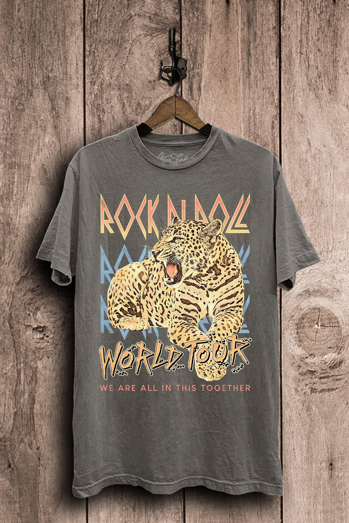 ROCK & ROLL WORLD TOUR GRAPHIC TEE