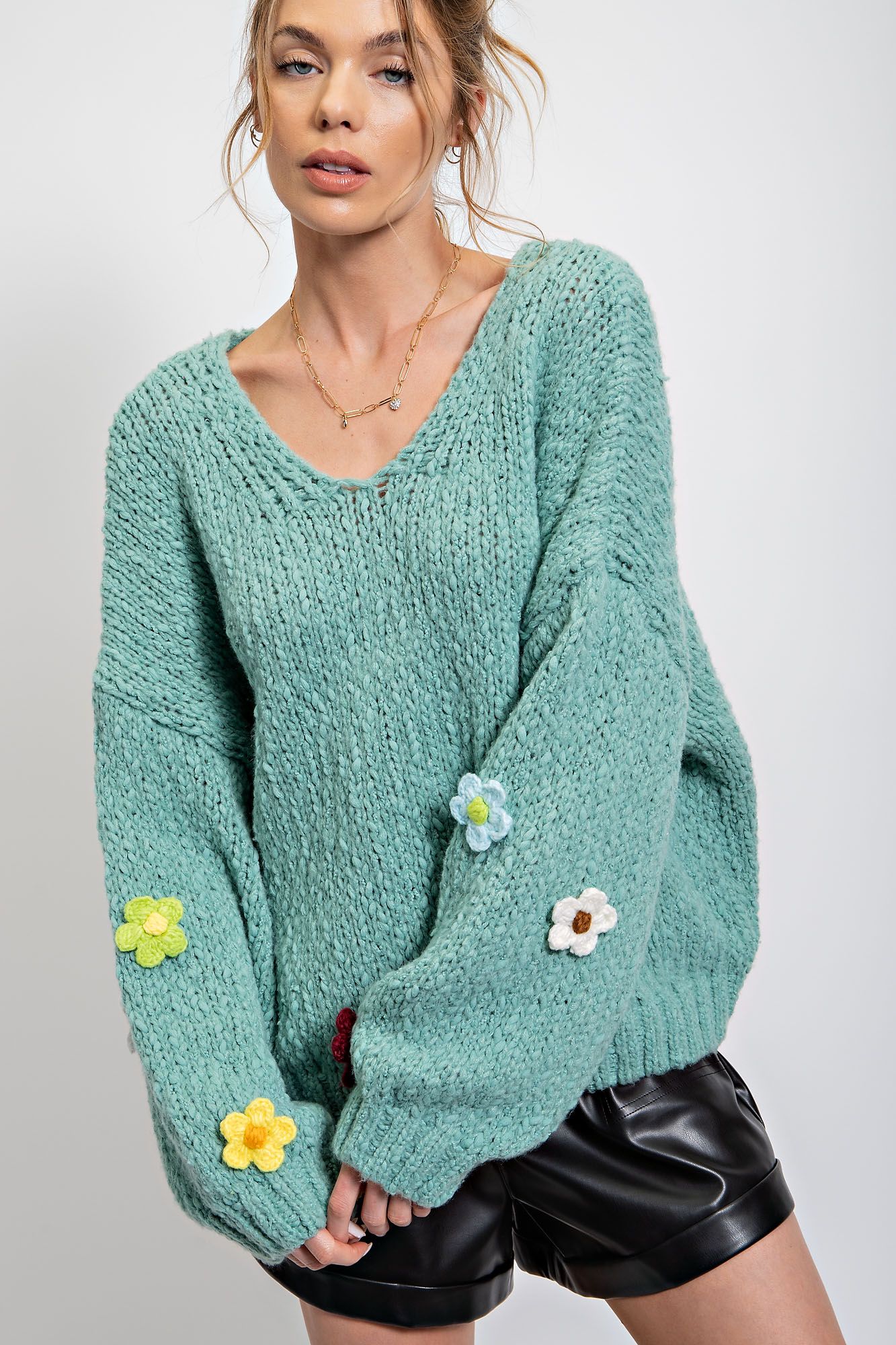 EMBO KNITTED SWEATER