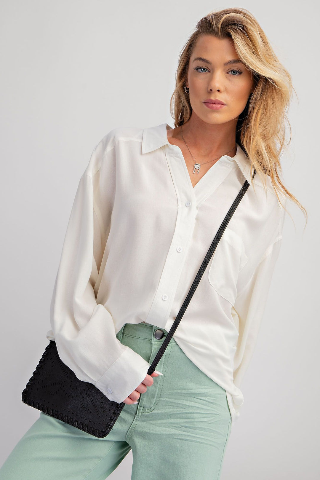 BUTTON DOWN TOP