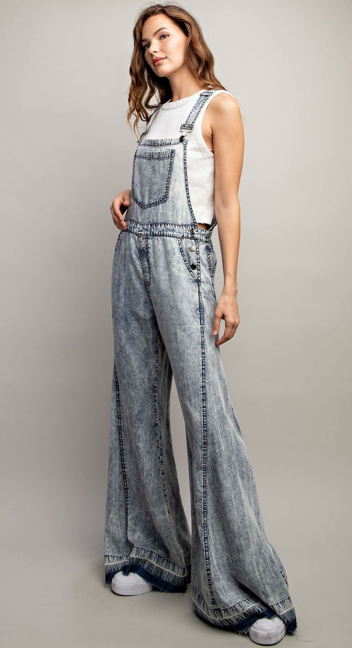 MINERAL WASHED FULL LENGTH JUMPSUIT