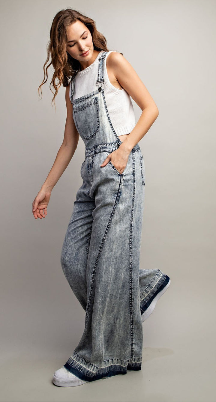 MINERAL WASHED FULL LENGTH JUMPSUIT