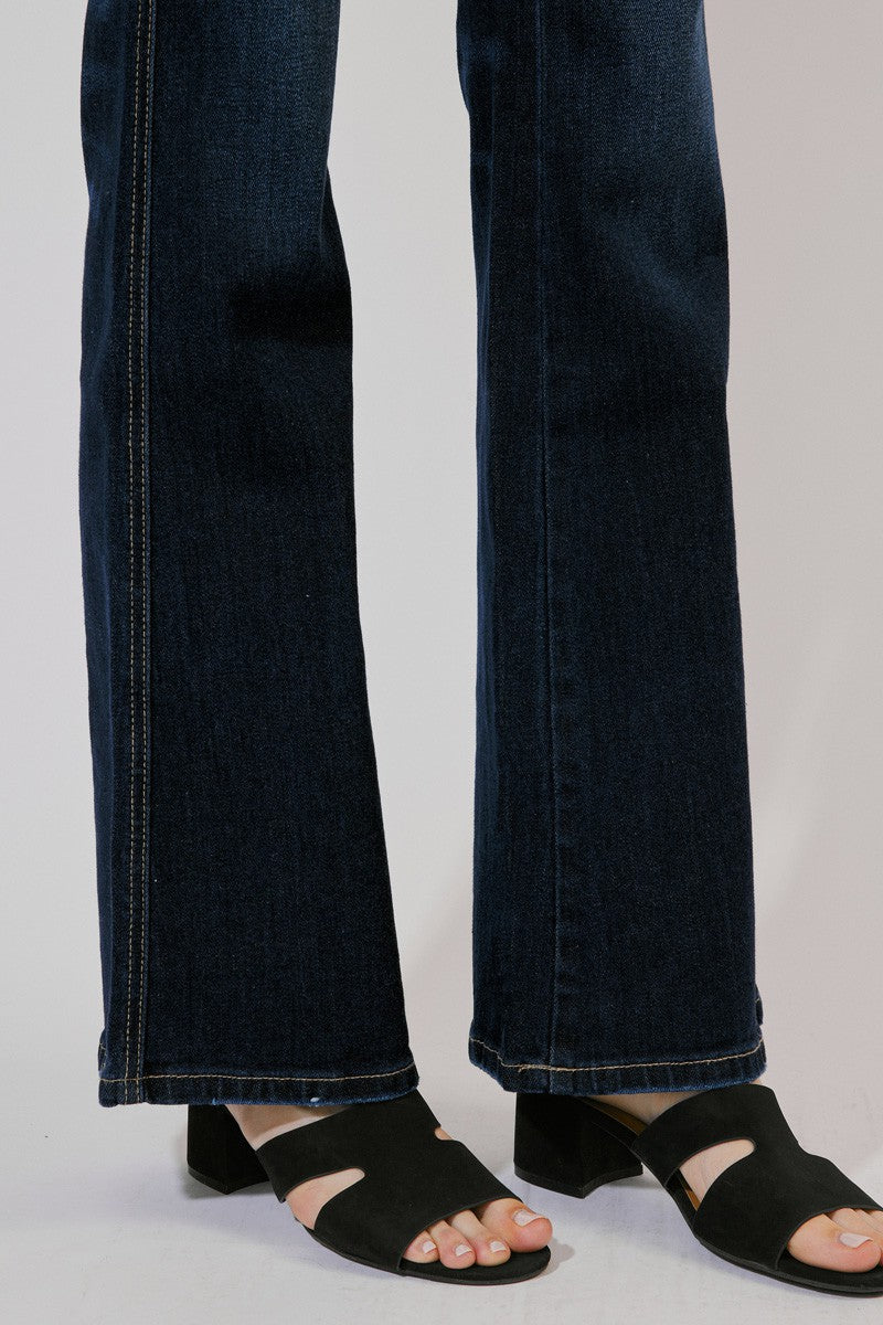 HIGH RISE FLARE JEANS