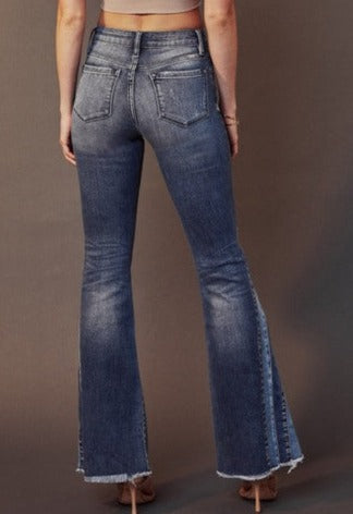 HIGH RISE FLARE JEANS